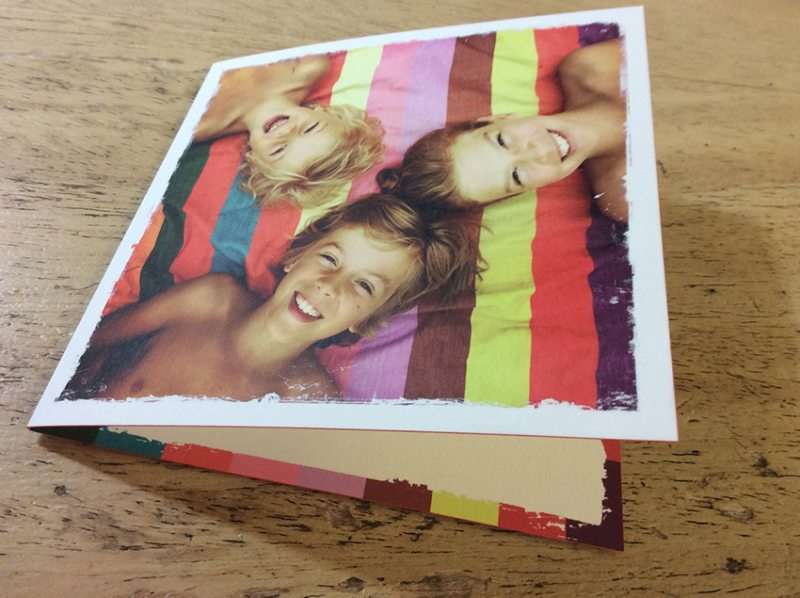 Einladung zum Familienfest im Offsetdruck. Druckerei Werkstatt Dietz über den Dächern von München